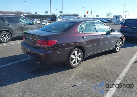 2006 Lexus Es 330 из США, поврежденный, VIN JTHBA30G765165462